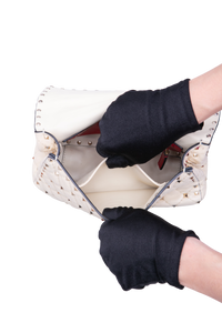VALENTINO ROCKSTUD SPIKE IVOIRE