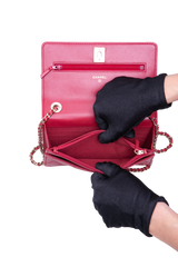 CHANEL WOC TRENDY CC CALFSKIN RED