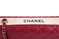 CHANEL WOC TRENDY CC CALFSKIN RED