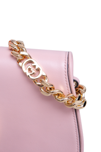 GUCCI BLONDIE MEDIUM SHOULDER BAG LEATHER LIGHT PINK