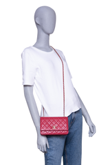CHANEL WOC TRENDY CC CALFSKIN RED