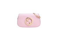 GUCCI BLONDIE MEDIUM SHOULDER BAG LEATHER LIGHT PINK
