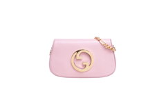 GUCCI BLONDIE MEDIUM SHOULDER BAG LEATHER LIGHT PINK