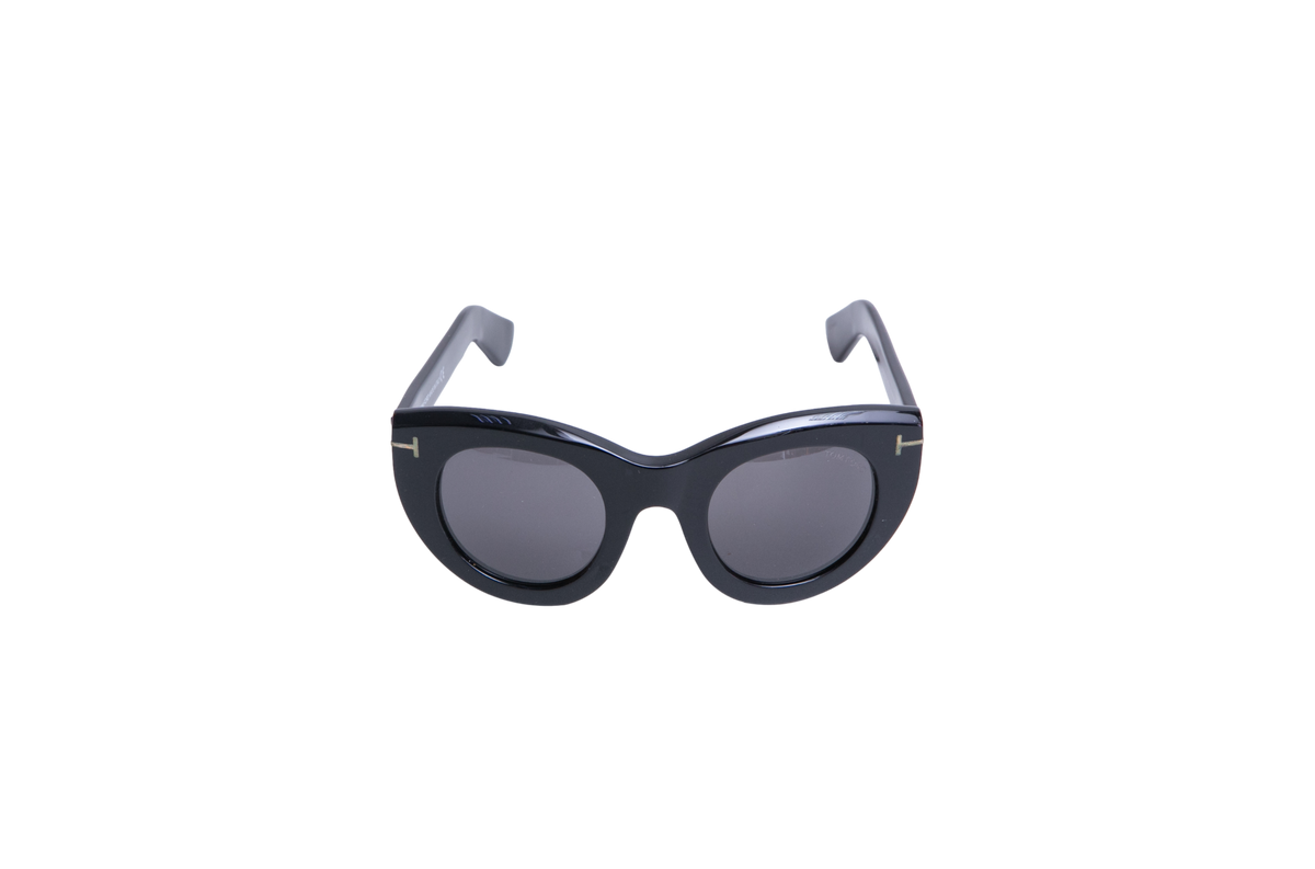 TOM FORD CAT EYE MARCELLA ACETATE BROWN