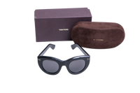 TOM FORD CAT EYE MARCELLA ACETATE BROWN