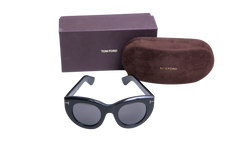 TOM FORD CAT EYE MARCELLA ACETATE BROWN