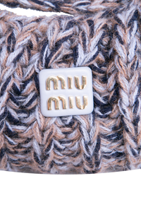 MIU MIU WANDER KNIT WOOL ASTRO