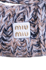 MIU MIU WANDER KNIT WOOL ASTRO