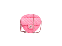 CHANEL CC COEUR LAMBSKIN QUILTED LIGHT PINK-CHAMPAGNE HDWR