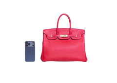 HERMÈS BIRKIN 35 EPSOM ROUGE IMPERIAL GOLD HDWR