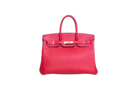 HERMÈS BIRKIN 35 EPSOM ROUGE IMPERIAL GOLD HDWR