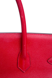 HERMÈS BIRKIN 35 EPSOM ROUGE IMPERIAL GOLD HDWR