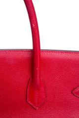 HERMÈS BIRKIN 35 EPSOM ROUGE IMPERIAL GOLD HDWR