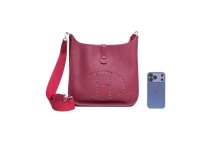 HERMÈS EVELYNE 33 TAURILLON CLEMENCE ROUGE