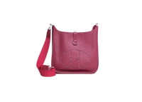 HERMÈS EVELYNE 33 TAURILLON CLEMENCE ROUGE