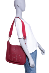HERMÈS EVELYNE 33 TAURILLON CLEMENCE ROUGE