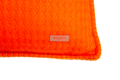 HERMÈS COUSSIN CASHMERE ORANGE
