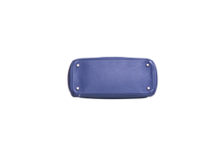 DIOR BE DIOR FLAP BAG GRAINED LEATHER NAVY
