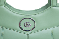 GUCCI PETITE GG SMALL SENNA CALFSKIN GREEN SOIL GRASS