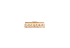 CELINE TRIOMPHE CHAIN SHOULDER RAFFIA