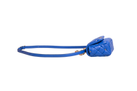 VALENTINO ROCKSTUD SPIKE SHOULDER BAG BLUE