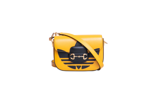 GUCCI X ADIDAS HORSEBIT 1955 SMALL MUSTARD