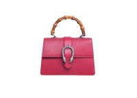 GUCCI DIONYSUS BAMBOO MEDIUM LEATHER RED