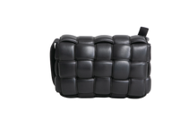 BOTTEGA CASSETTE PADDED INTRECCIATO BLACK