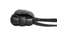 BOTTEGA CASSETTE PADDED INTRECCIATO BLACK