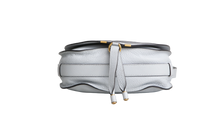 CHLOE SADDLE BAG GRAINED CALFSKIN MARCIE LIGHT CLOUD