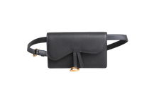 DIOR SADDLE BELT POUCH BLACK