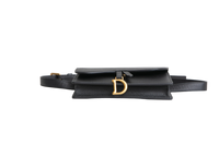 DIOR SADDLE BELT POUCH BLACK
