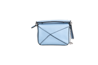LOEWE PUZZLE BAG NANO LIGHT BLUE