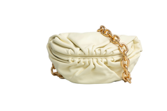 BOTTEGA THE BELT CHAIN POUCH BUTTER CREAM