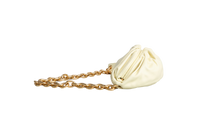 BOTTEGA THE BELT CHAIN POUCH BUTTER CREAM