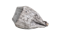 FENDI PEEKABOO LARGE PYTHON LIGHT GRAY