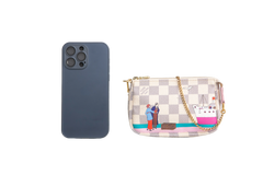 LV POCHETTE ACESSOIRES TRANSATLANTIQUE DAMIER AZUR