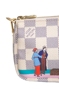 LV POCHETTE ACESSOIRES TRANSATLANTIQUE DAMIER AZUR