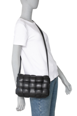 BOTTEGA CASSETTE PADDED INTRECCIATO BLACK