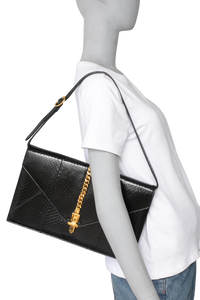 GUCCI SYLVIE 1969 MEDIUM PYTHON EMBOSSED