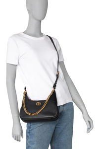 GUCCI SMALL APHRODITE SHOULDER BAG BLACK