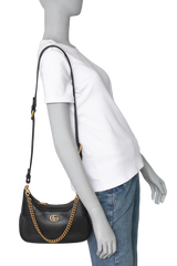 GUCCI SMALL APHRODITE SHOULDER BAG BLACK