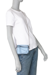 LOEWE PUZZLE BAG NANO LIGHT BLUE