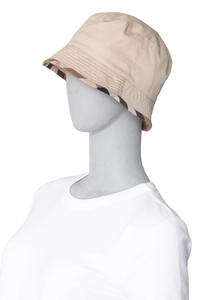 BURBERRY BUCKET COTTON BEIGE