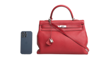 HERMÈS KELLY 35 CLEMENCE VERMELLION