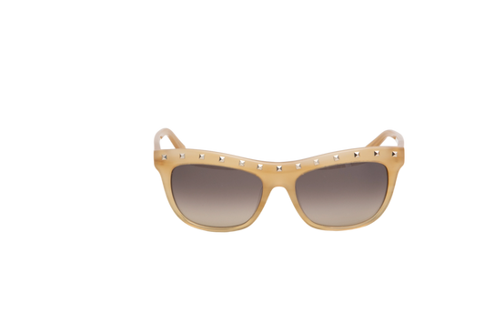VALENTINO ACETATE BEIGE FRAME STUDS