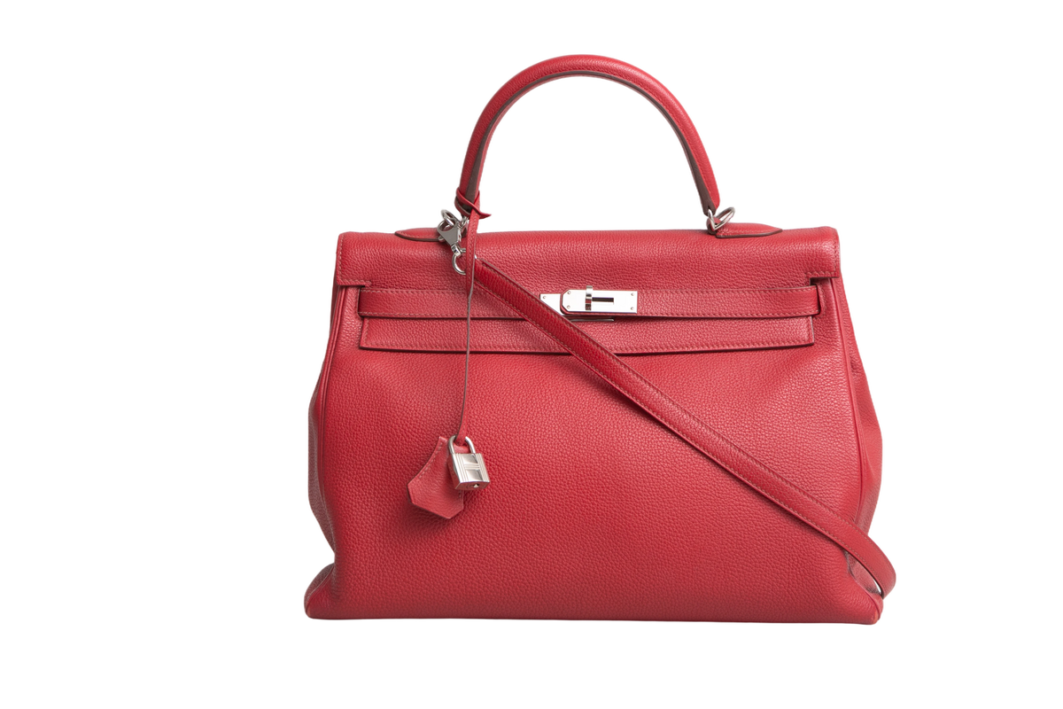 HERMÈS KELLY 35 CLEMENCE VERMELLION