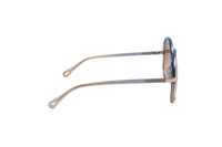 CHLOE ROUND ACETATE BLUE & TRANSPARENT