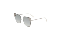 FENDI LEI CAT EYE FF CLEAR GREY