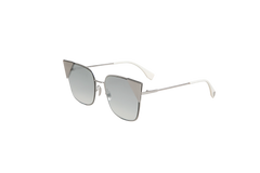 FENDI LEI CAT EYE FF CLEAR GREY